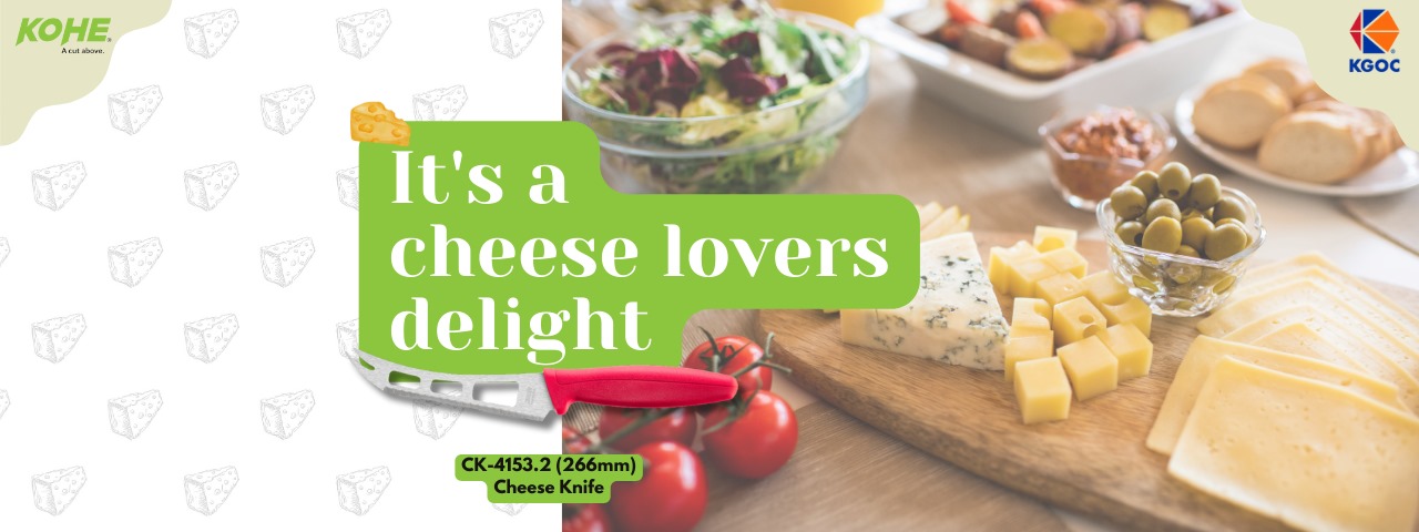 Unveiling the CK-4153.2: The Perfect Cheese Knife for Effortless Slicing