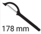 P Type Serrated Peeler (Swivel Blade)
